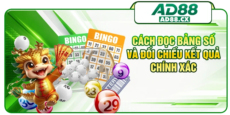 Cách đọc bảng số và đối chiếu kết quả chính xác